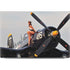 1940s Navy Pin-Up Girl On Corsair Fighter Plane Dell XPS Skin